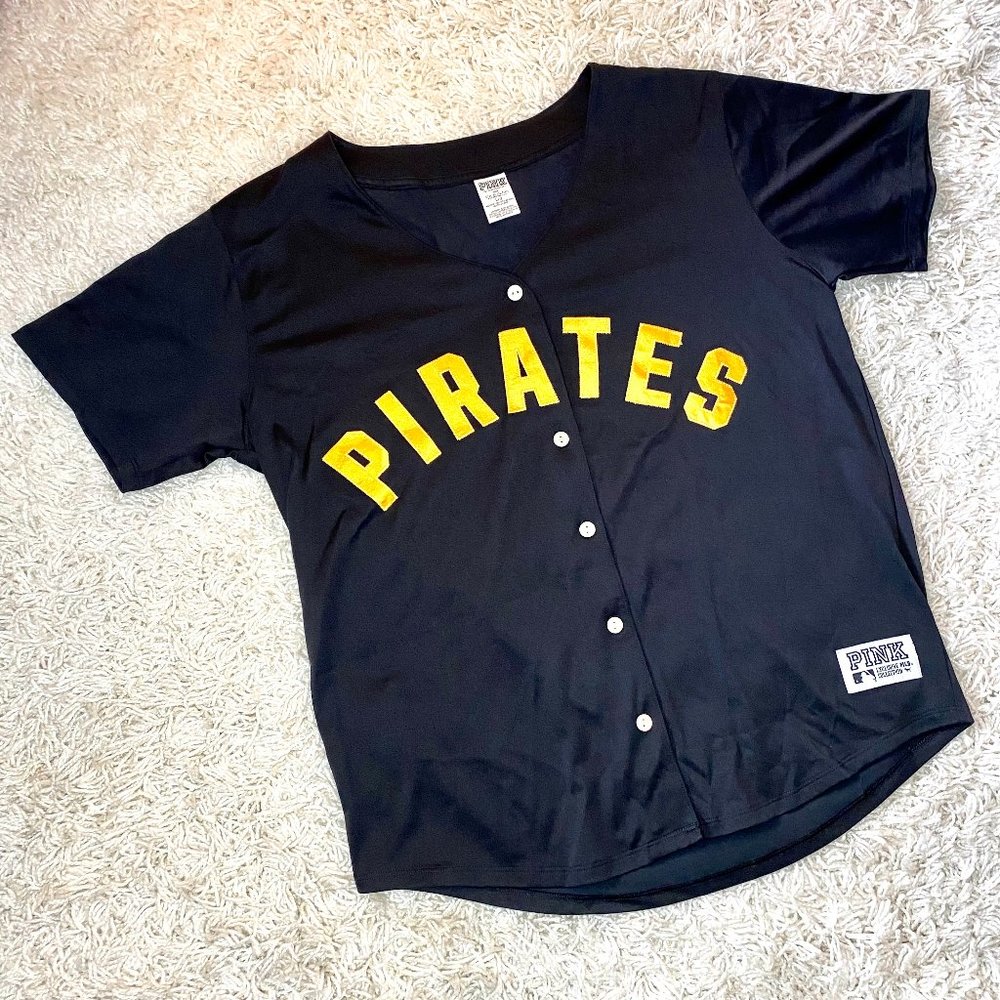 Victorias Secret PINK Pirates MLB Jersey Shirt